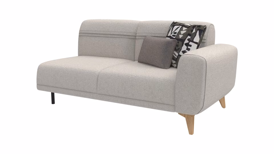 Calmera 2-seater Sofa Bed with Armrest