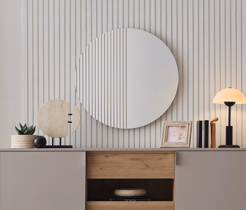 Cante Chest of Drawers & Vanity Table Mirror