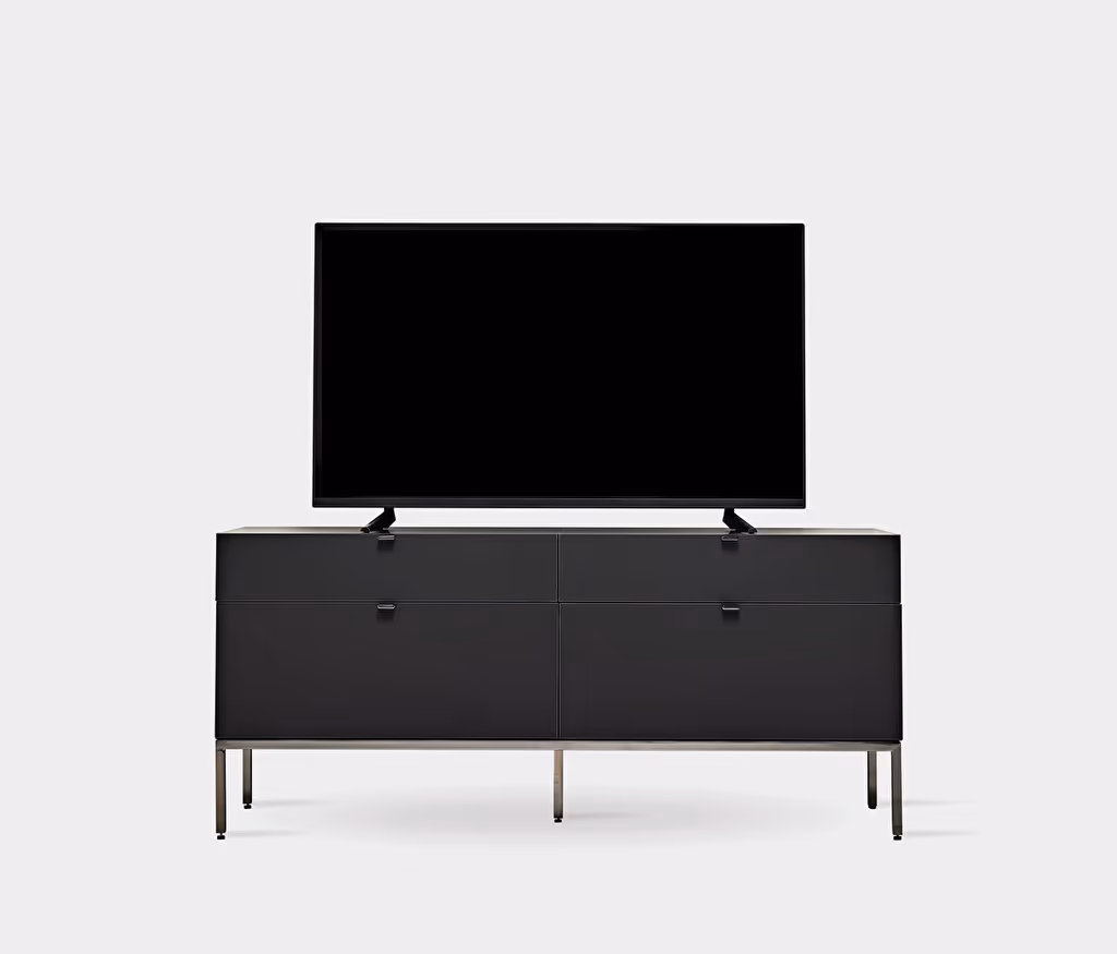 Legato Black TV Stand