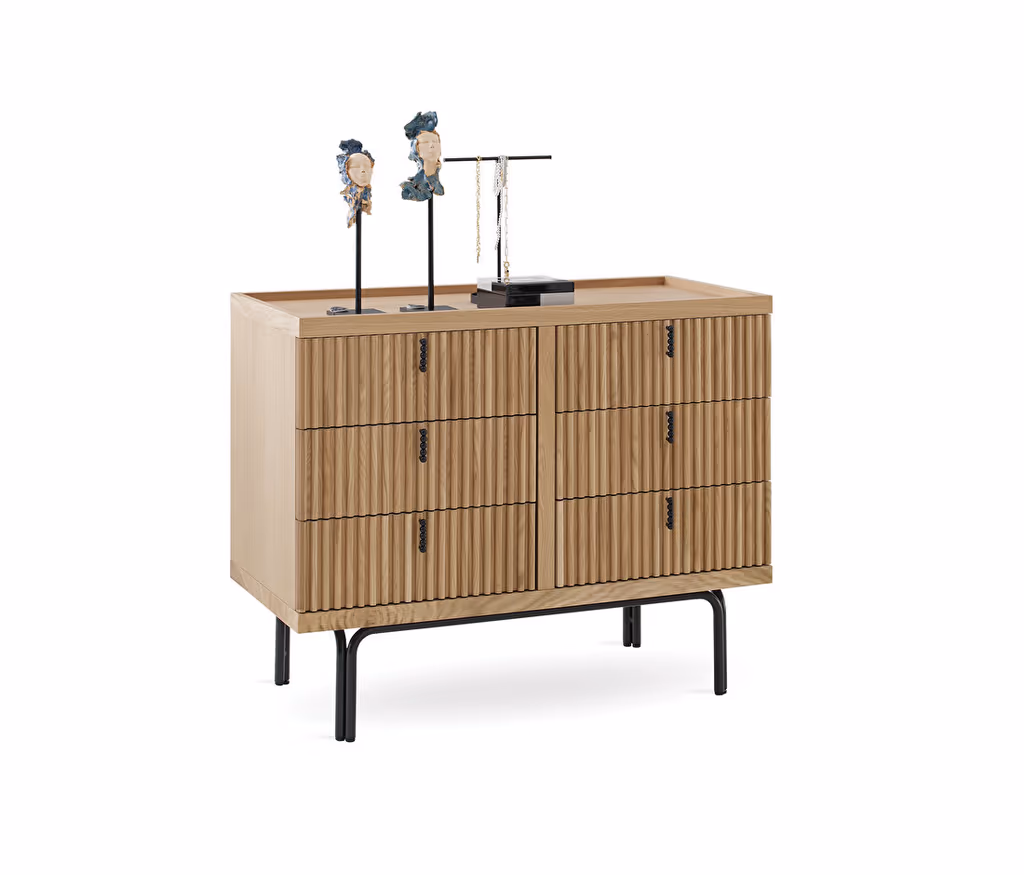 Austin Oak Chest of Drawers