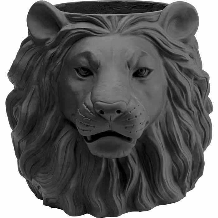 Deco saksija Lion Black