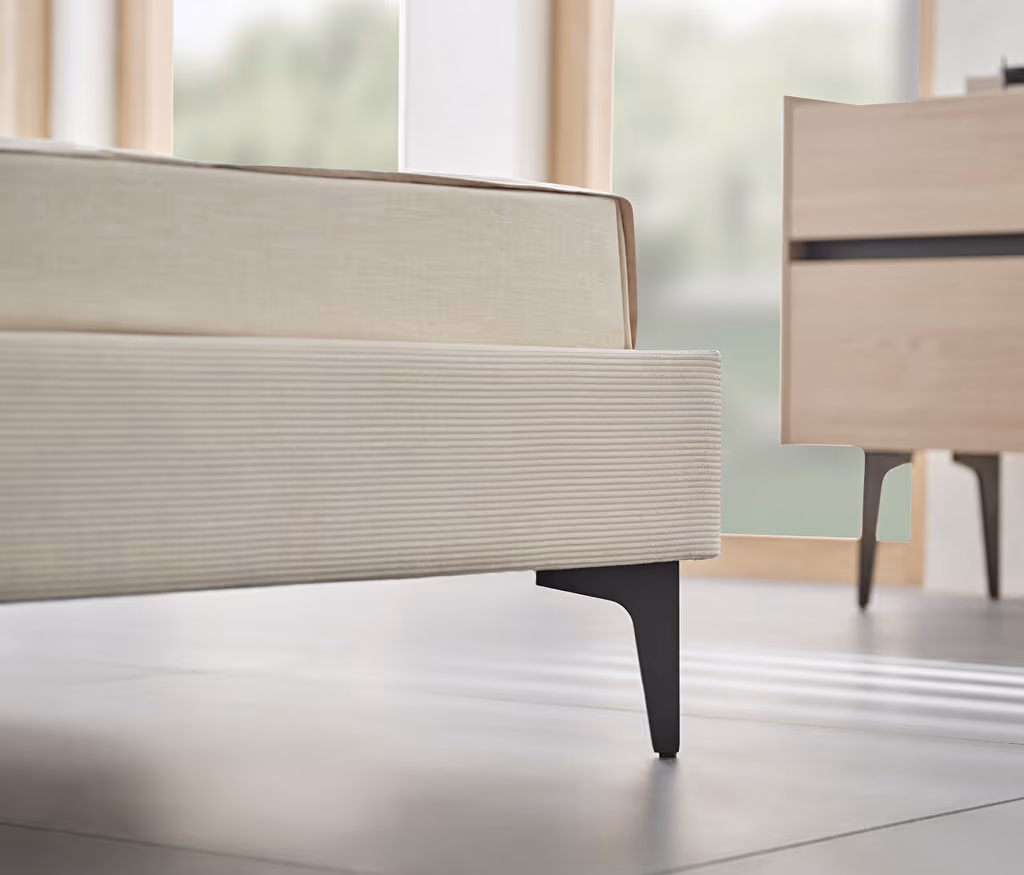 Terra Bed Base with Headboard for Teens