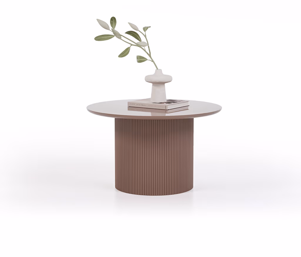 Hera Sunset Pink Side Table