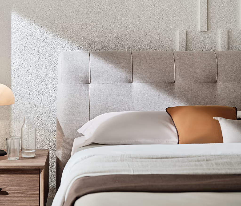Paloma Bed Base with Headboard for Teens