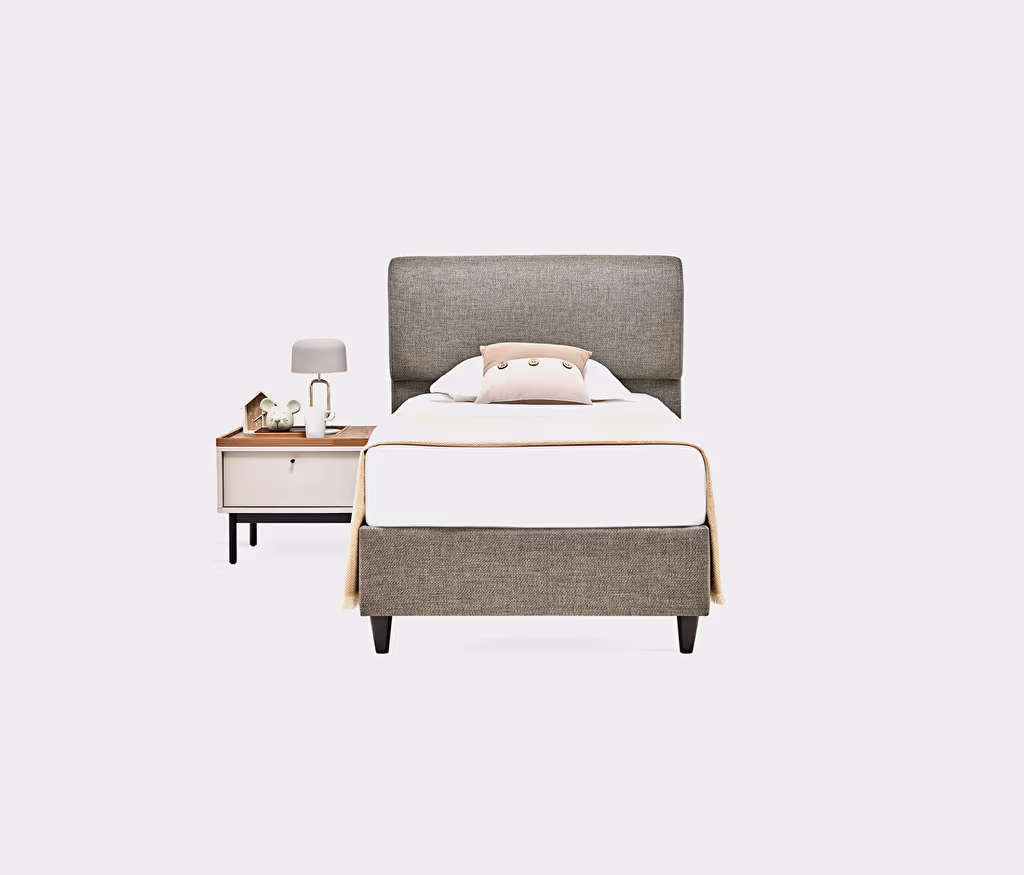 Loreto Bed Base with Headboard for Teens