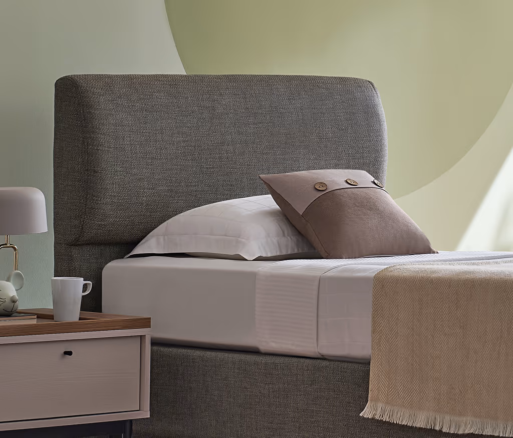 Loreto Bed Base with Headboard for Teens