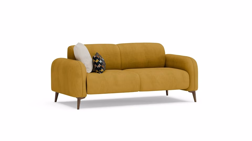 Mustard Knitted Fabric
