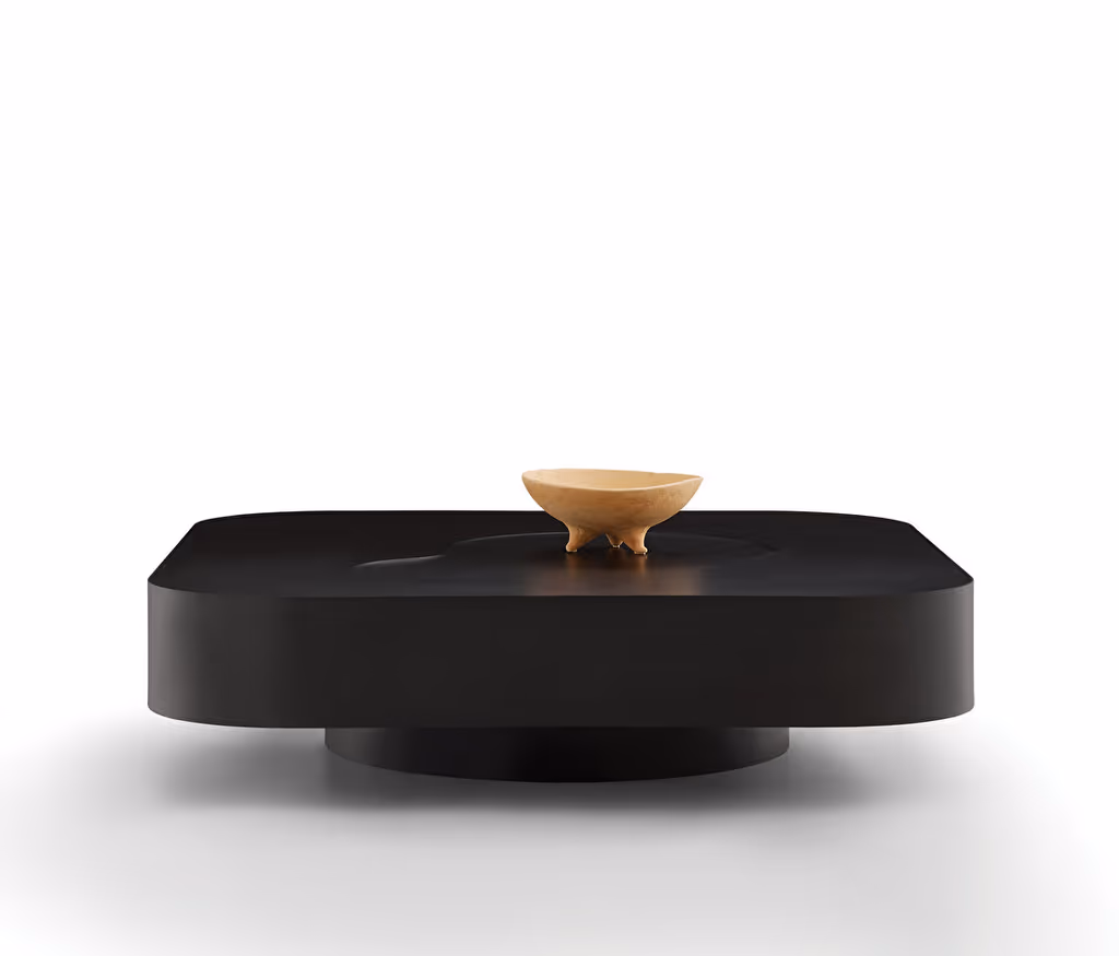 Block Black Coffee Table