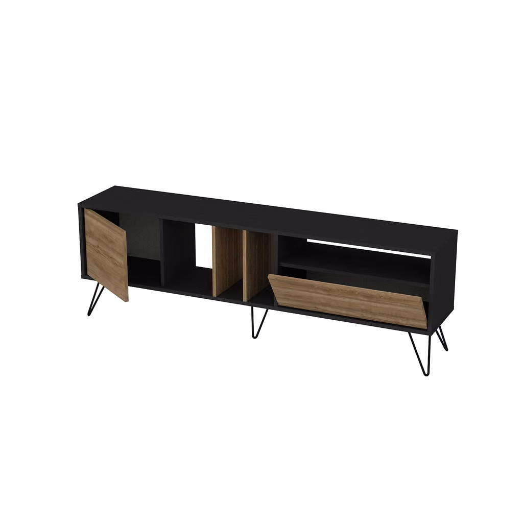 Mistico 1800 TV komoda crni i orah