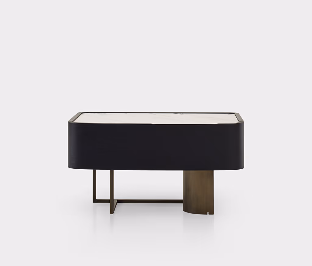 Suva Black Nightstand