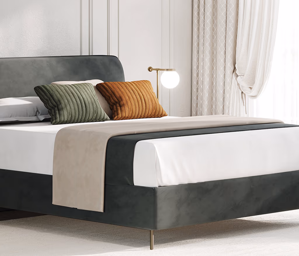 Hera Bed Base with Headboard for Teens