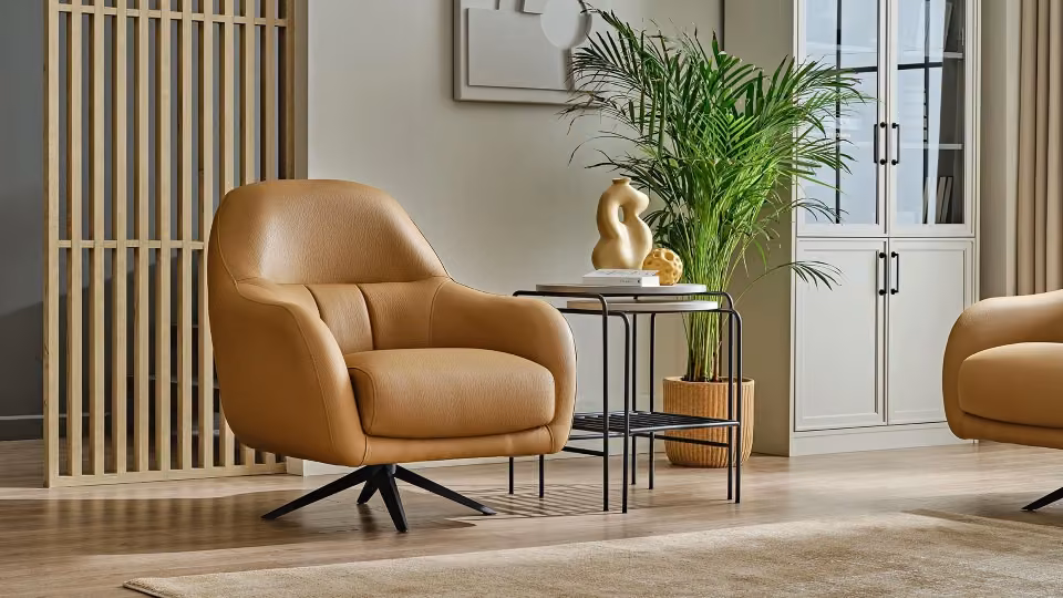 Tan Leather Textured