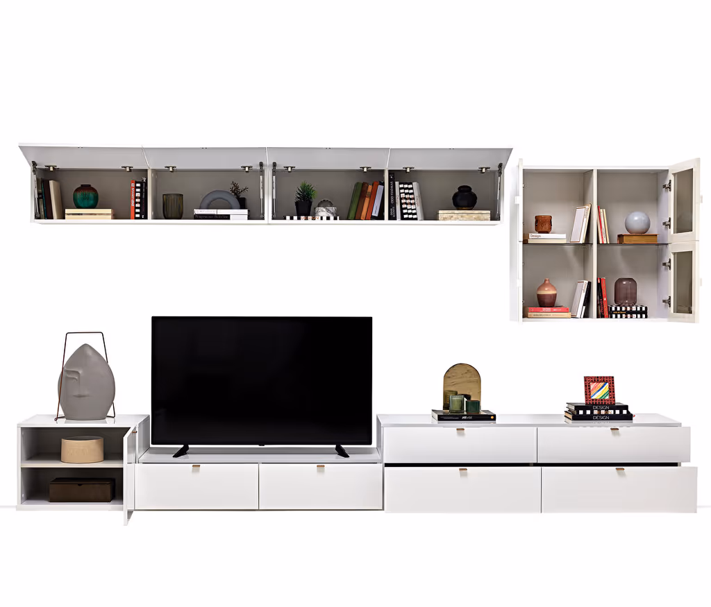 Legato White TV Unit Combination 3