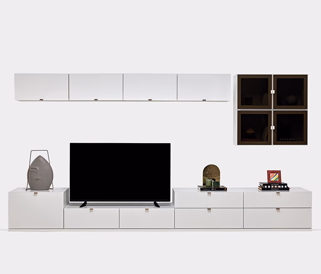 Legato White TV Unit Combination 3