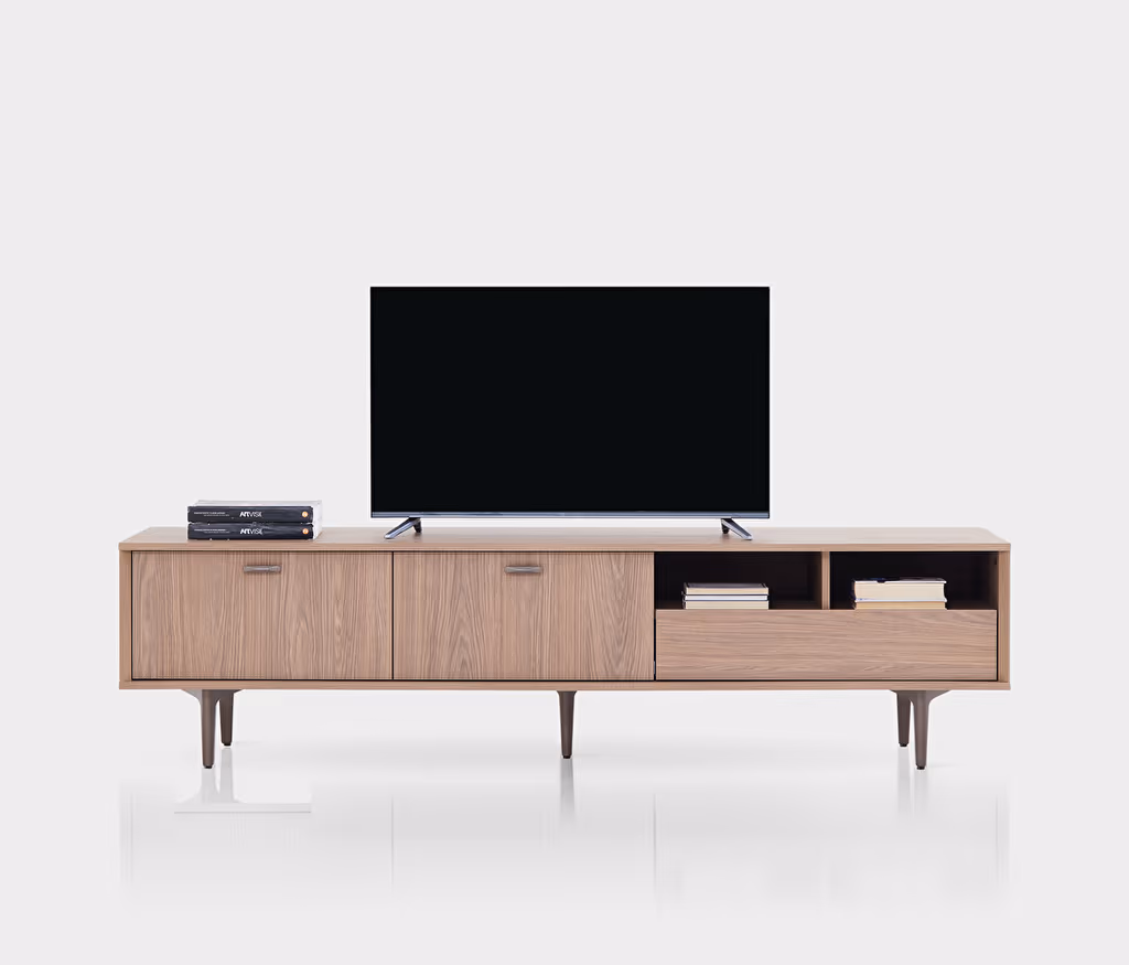 Paloma Walnut TV Stand