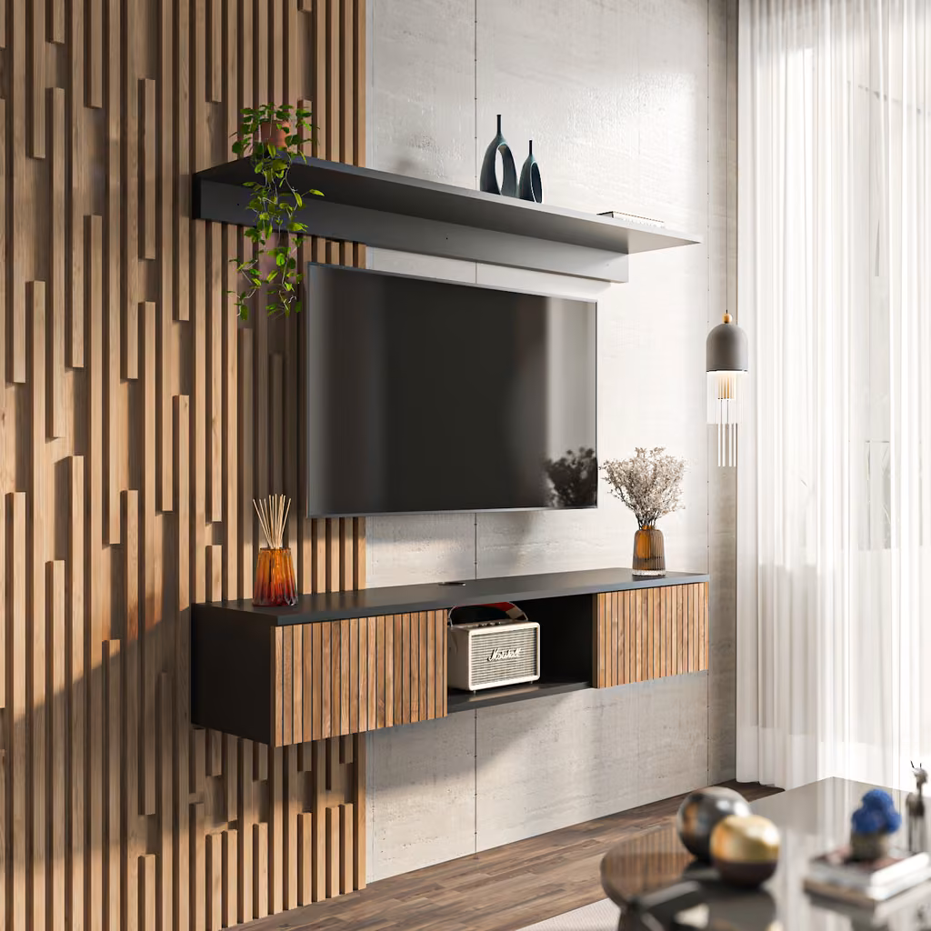 Elia TV Unit Crna Alina