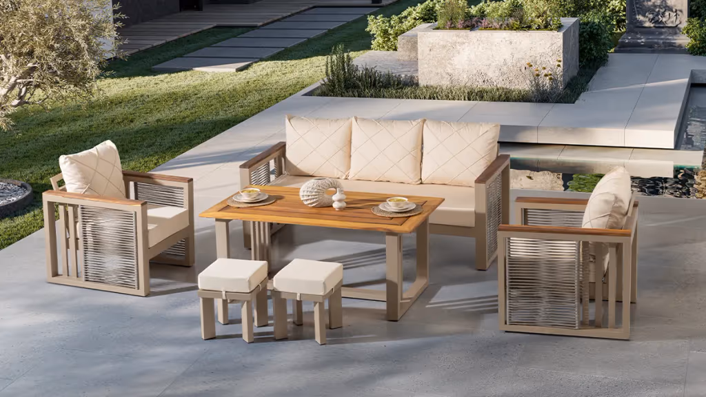 Baštenska garnitura Roma Plus Sofa Set