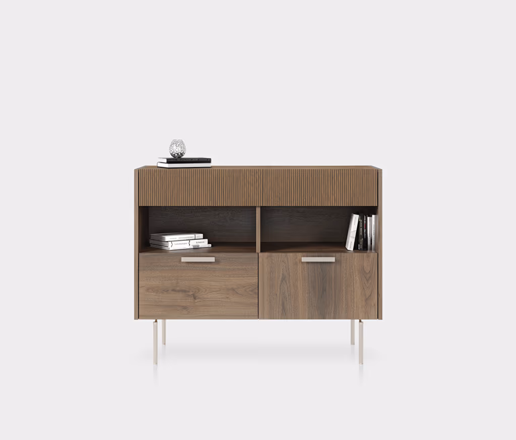 Pavia Walnut Chest of Drawers