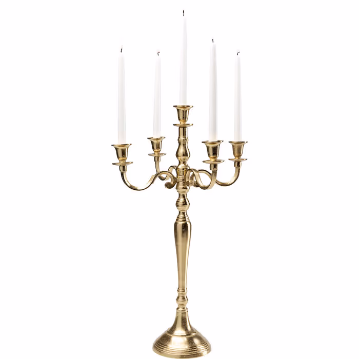 Svijećnjak Chalet Gold 63cm