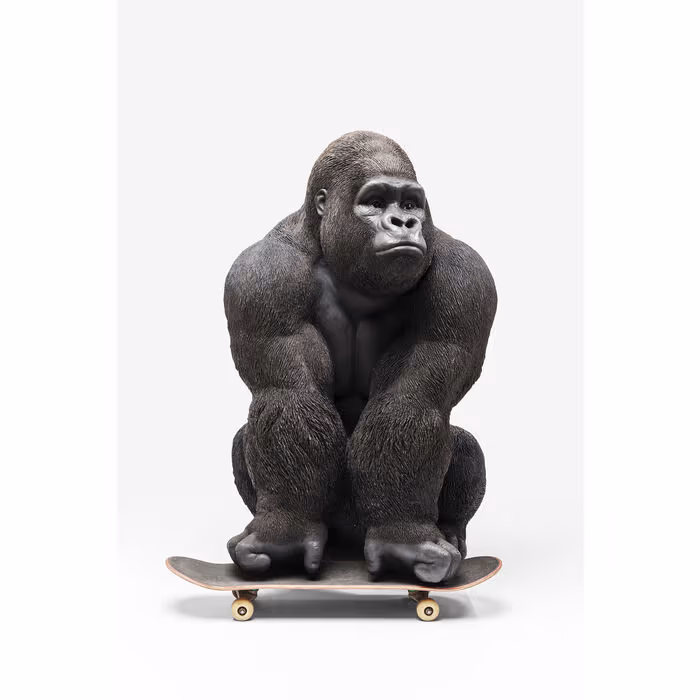 Deco Figura Monkey Gorilla Front XXL