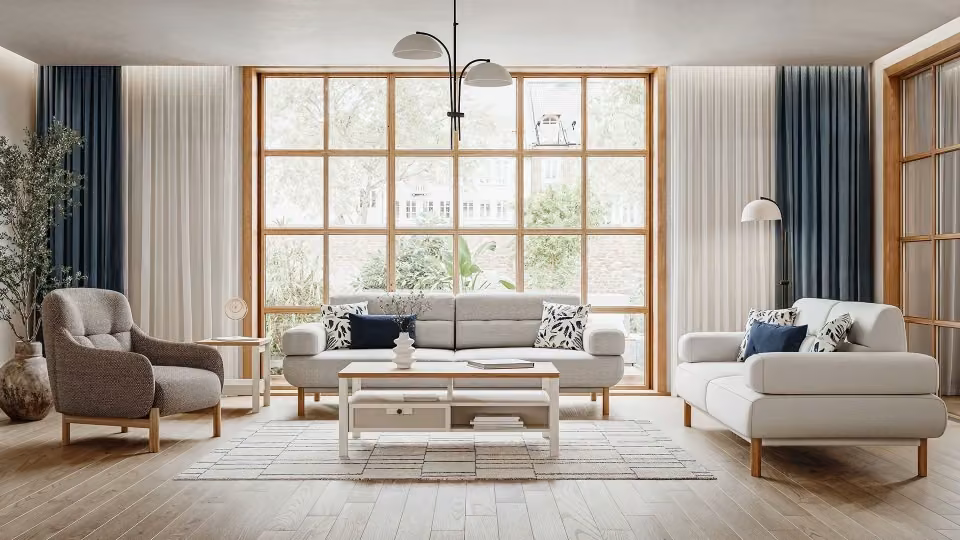 Linthe Sofa Set