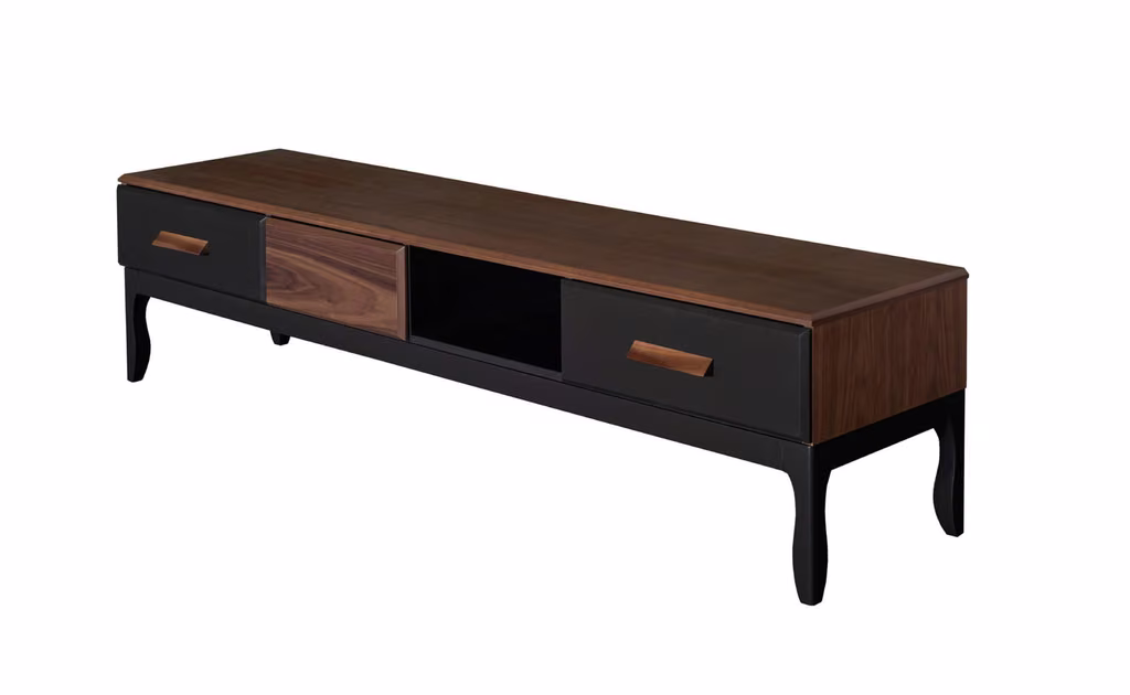TV KOMODA DARK orah/crna mat