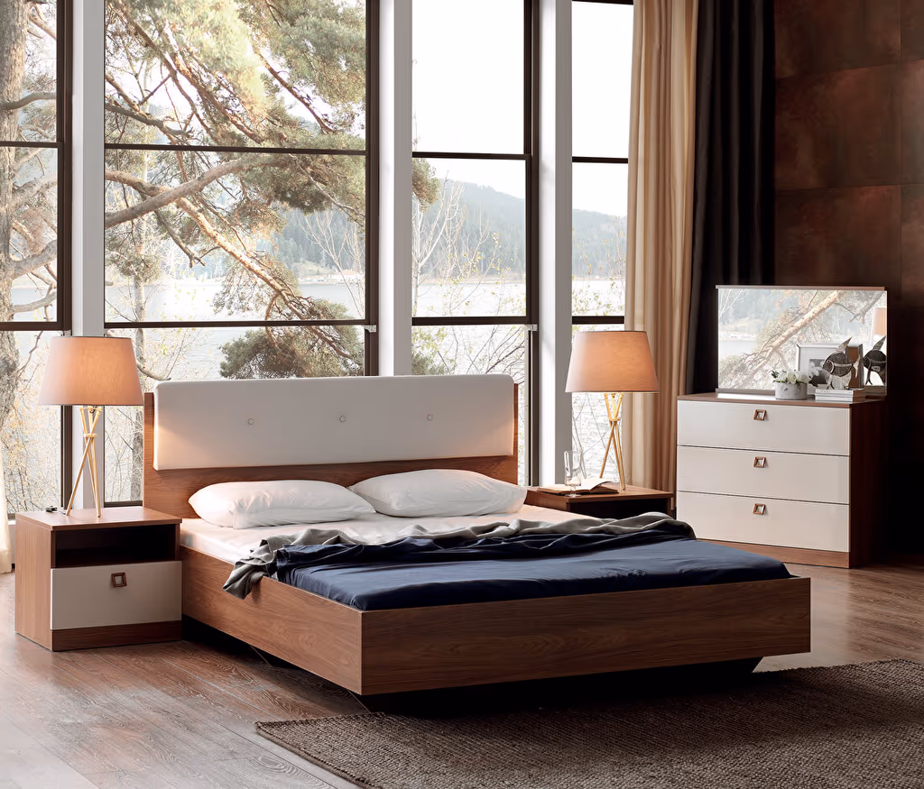 Mistral Bed Frame with Headboard
