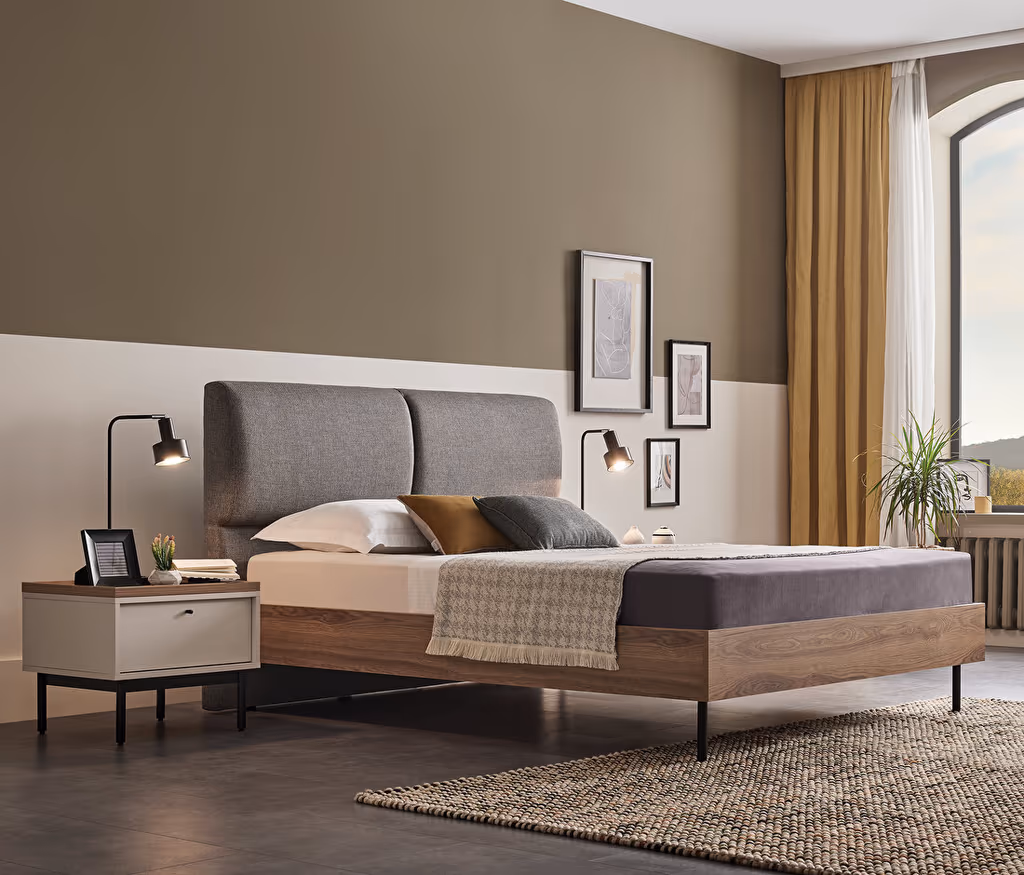 Loreto Bedframe with Headboard for Teens