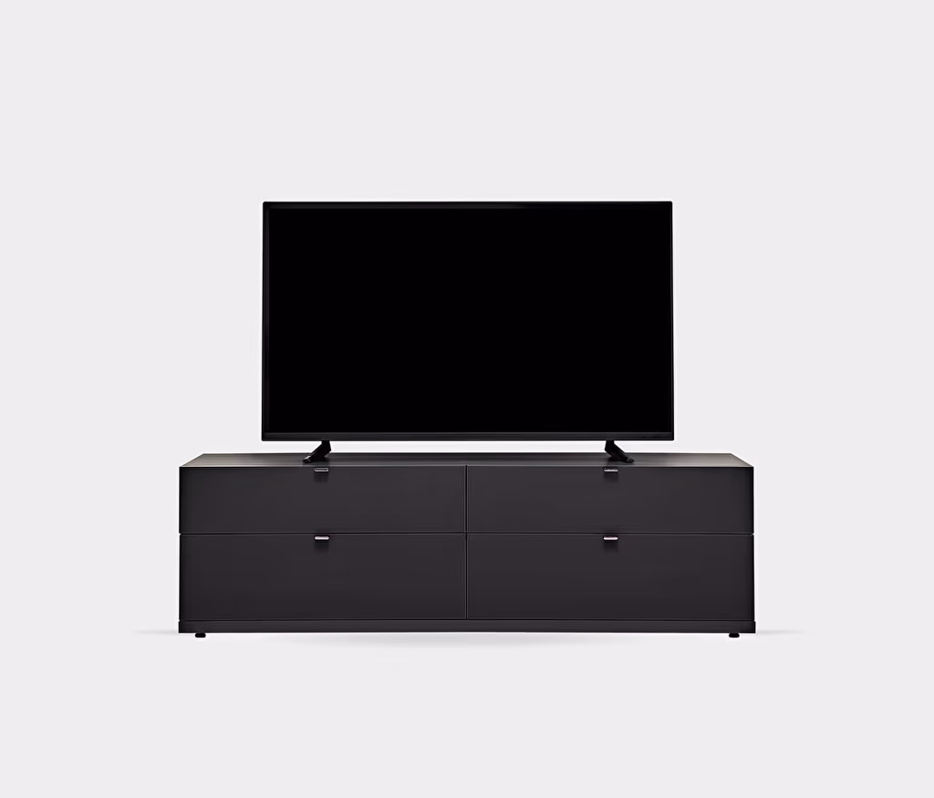 Legato Black TV Unit