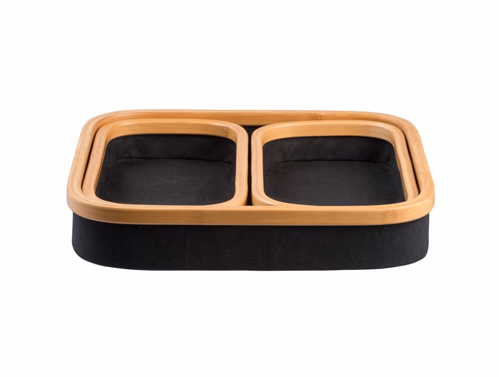 Set organizera – Natural black