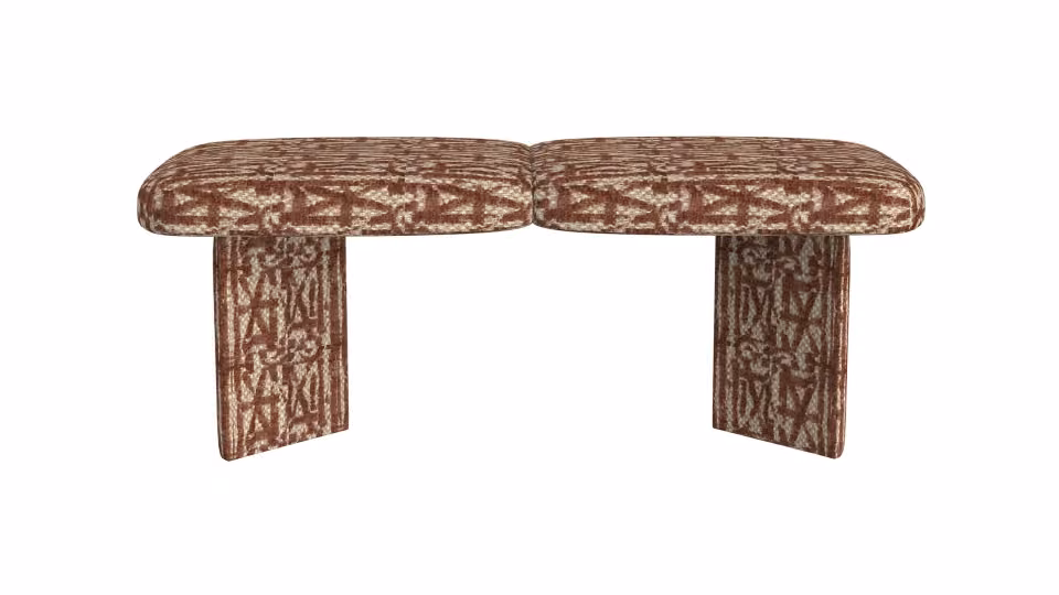 Lunessa Footrest Pouf - Bench