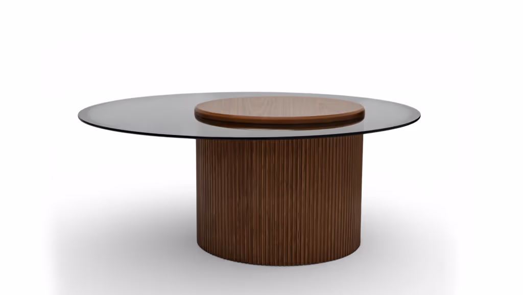 Klub sto 023 Walnut
