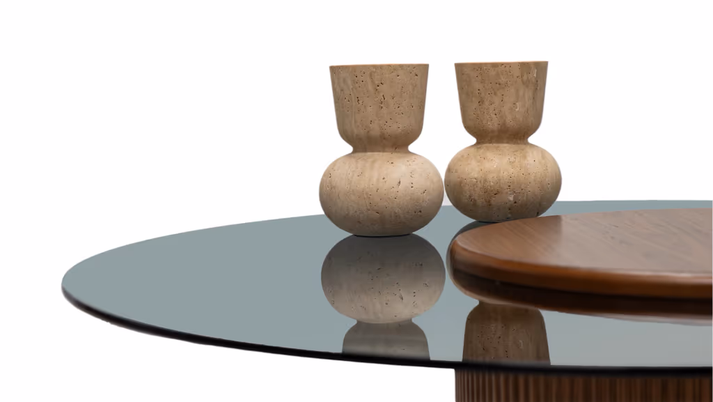 Klub sto 023 Walnut