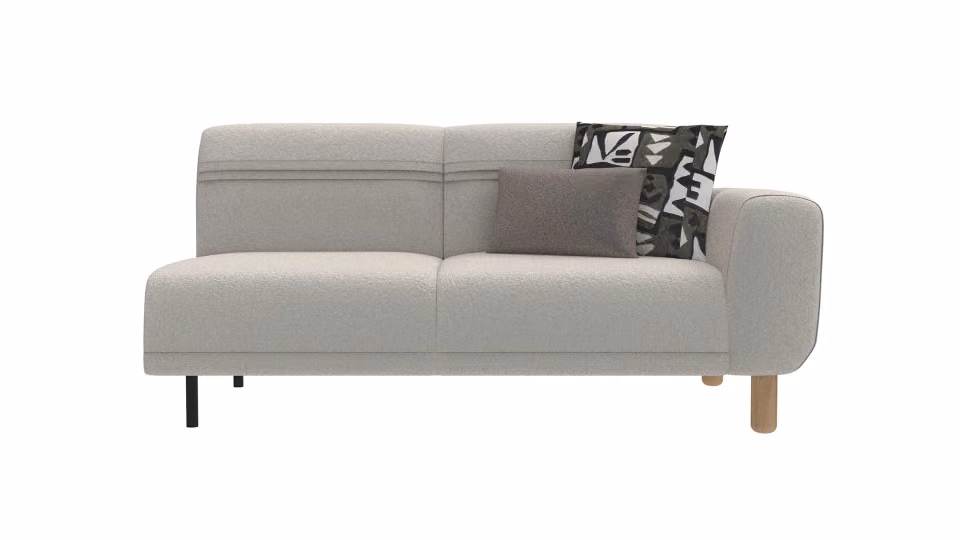 Calmera 2-seater Sofa Bed with Armrest