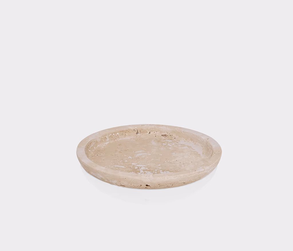 Traverten Decorative Plates and Bowls