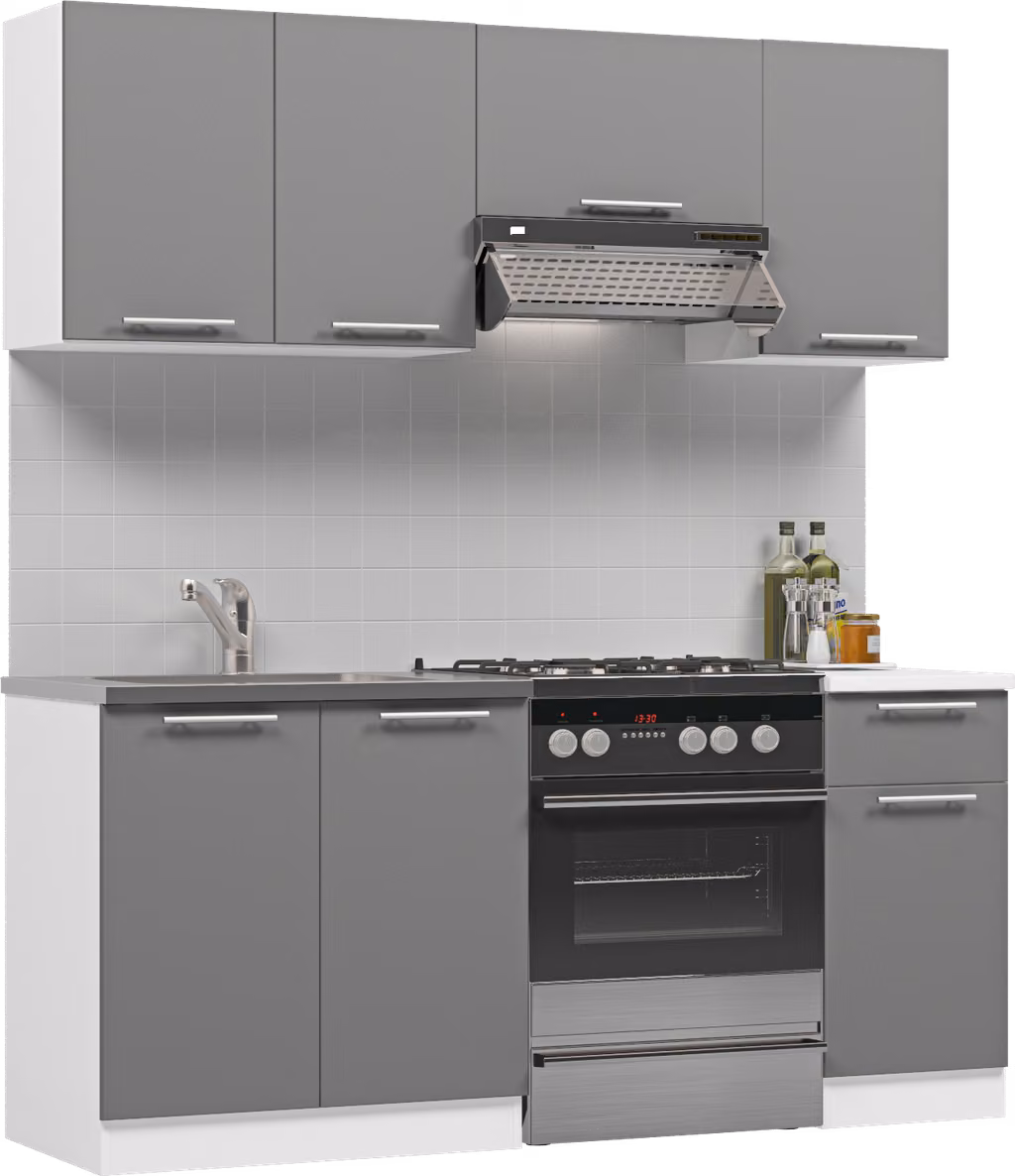 KUHINJA FIRST PRICE 1.8m gray