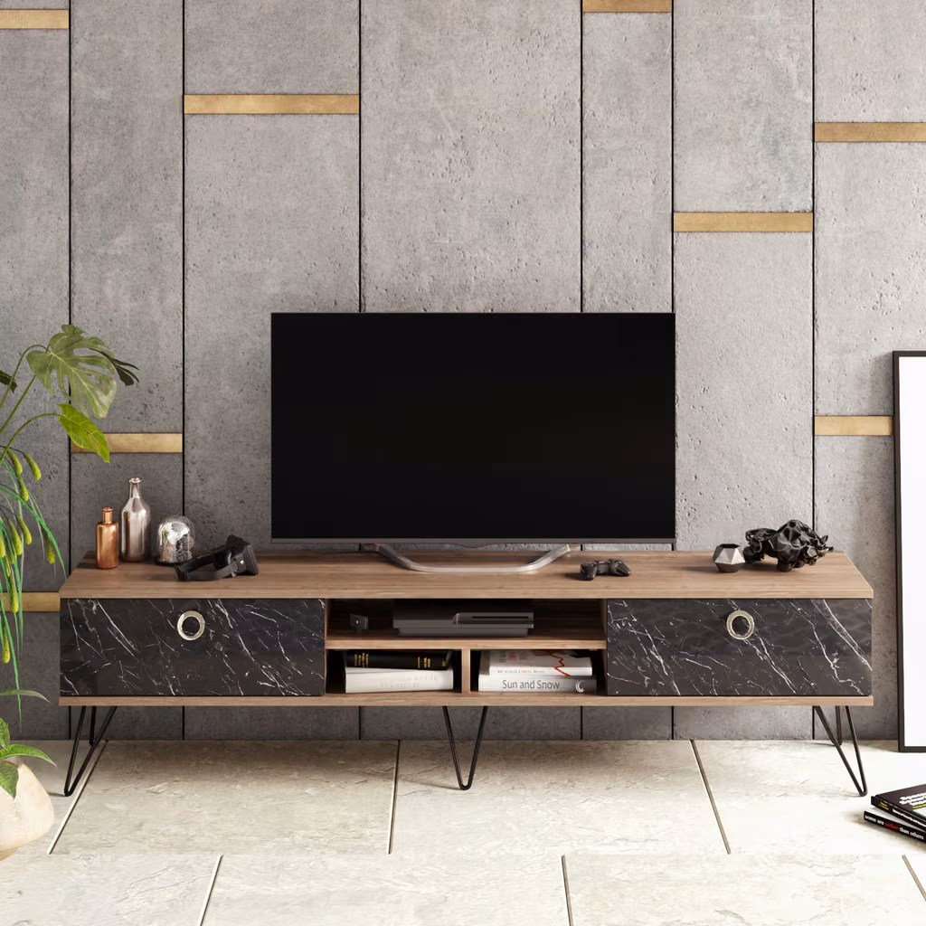 Lorenz Tv Walnut&Bendire