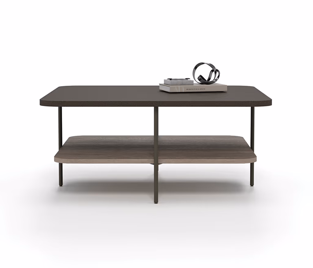 Varena Oak - Taupe Coffee Table