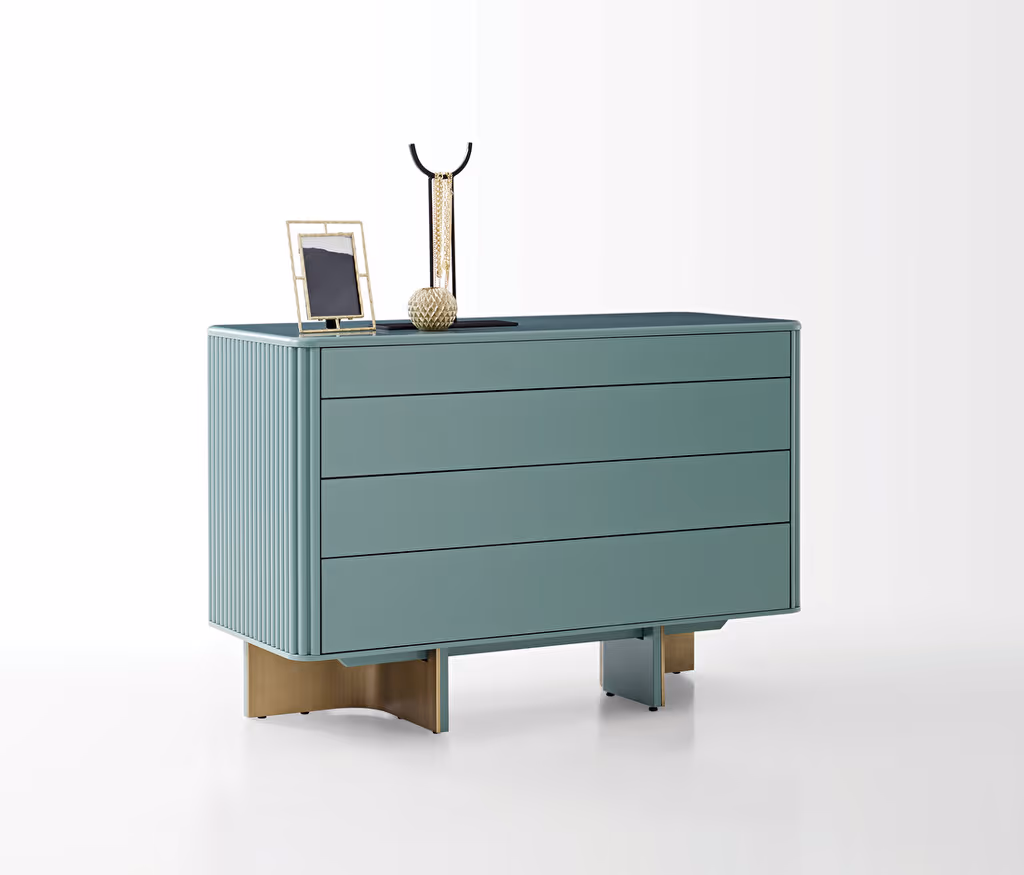 Athens Green Chest of Drawers