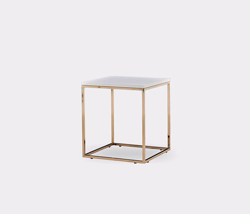 Legato White Side Table