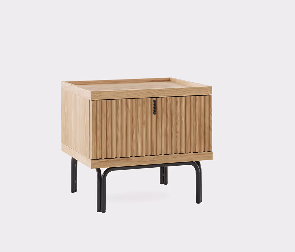 Austin Single Drawer Nightstand for Teens