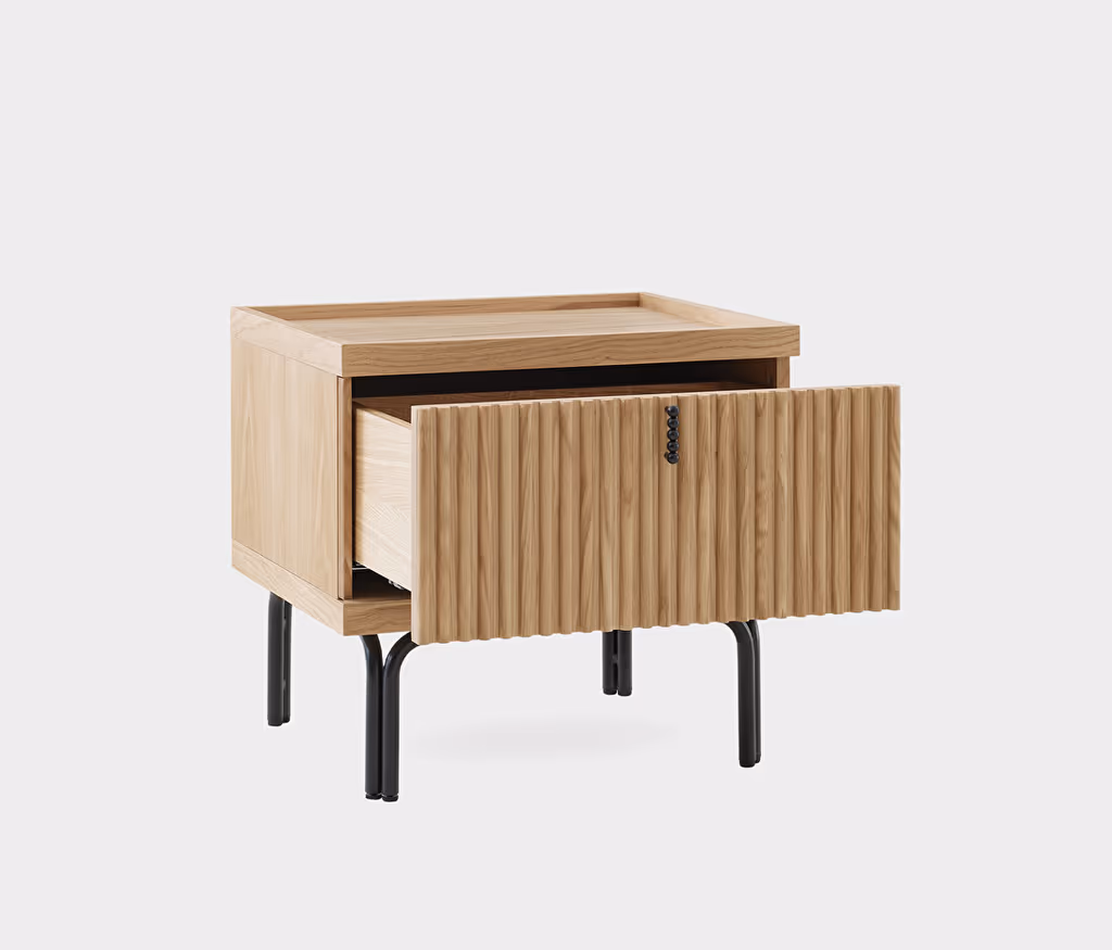 Austin Single Drawer Nightstand for Teens