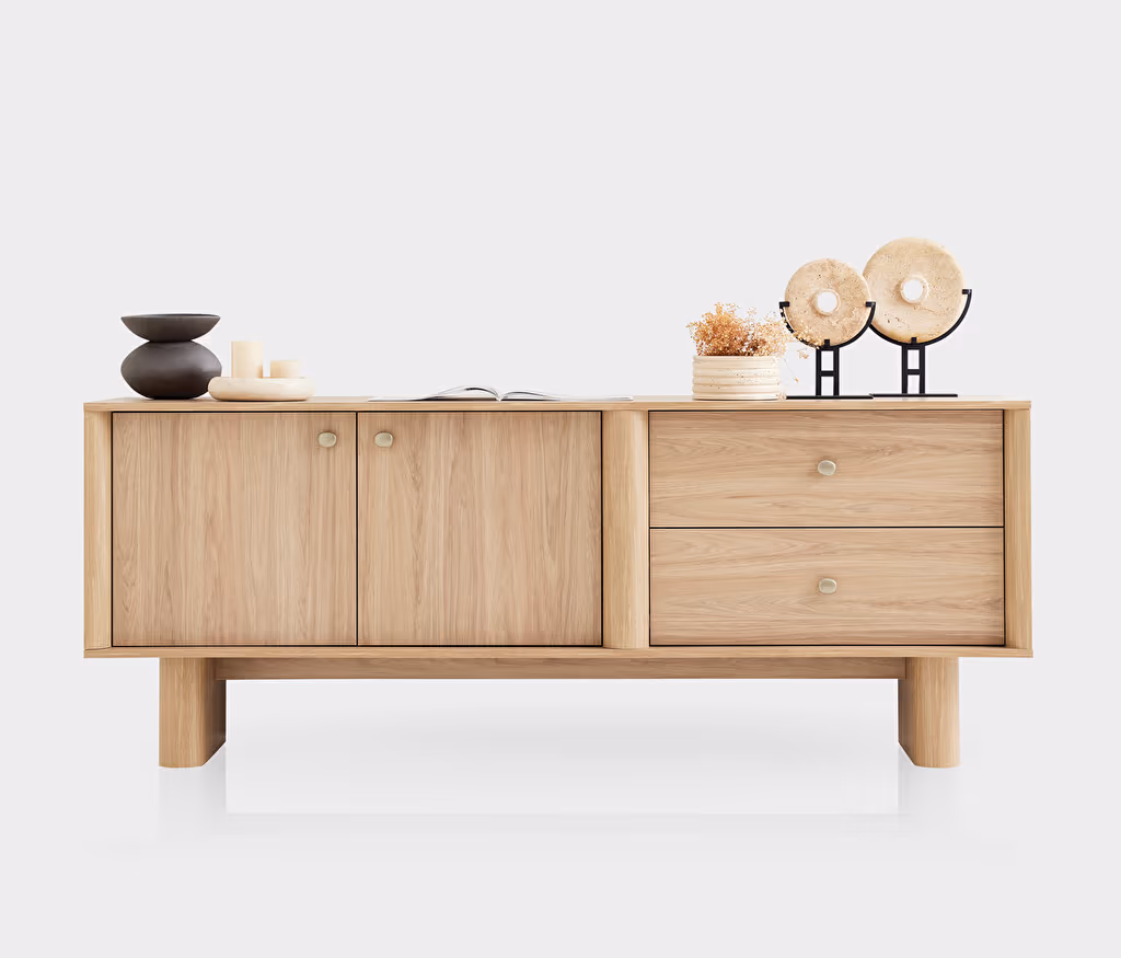 Perge Oak Sideboard