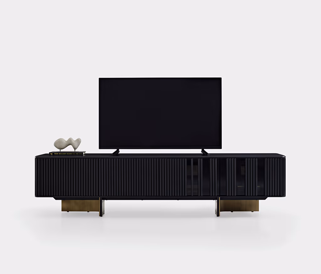 Osaka Black TV Stand