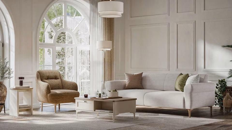 Fıoren Plus Sofa Set
