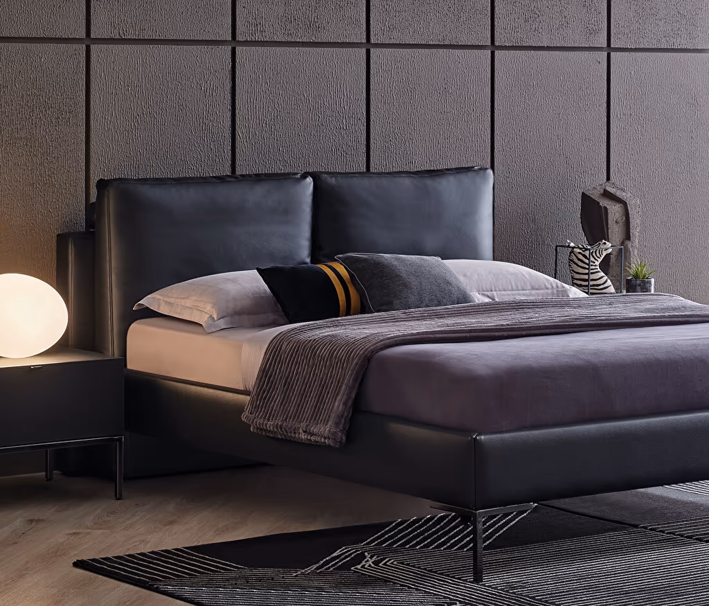 Legato Bedframe with Headboard for Teens