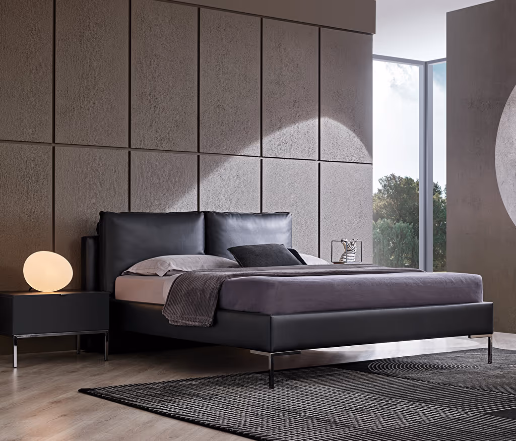 Legato Bedframe with Headboard for Teens
