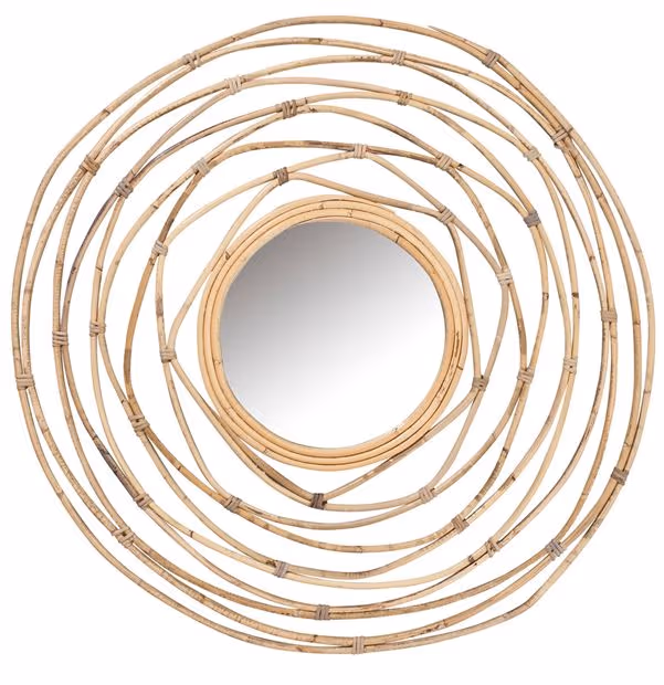 Ogledalo – RATTAN Ø70CM