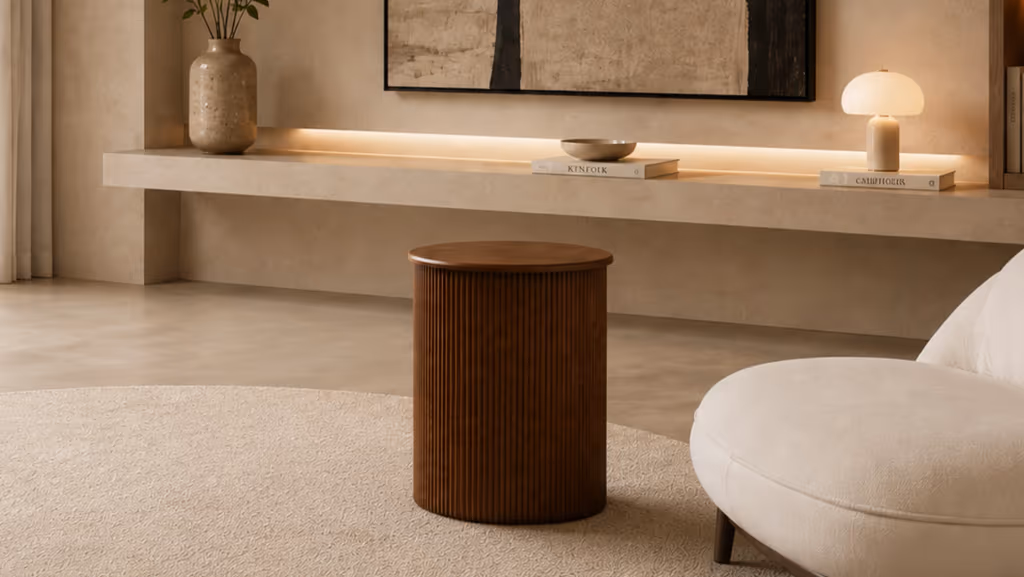 Klub sto 024 Walnut