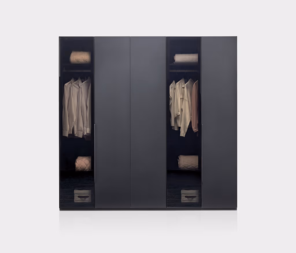 Legato Black Wardrobe